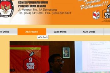 Peretas KPU Jateng Diindikasikan Berada di Sumatera