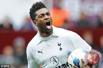 Adebayor Bawa Spurs Menang 1-0 Dari Everton