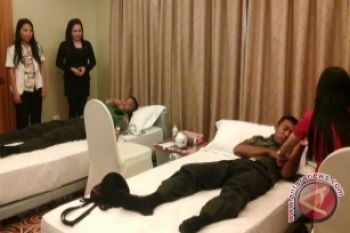 Aston kerjasama TNI gelar donor darah