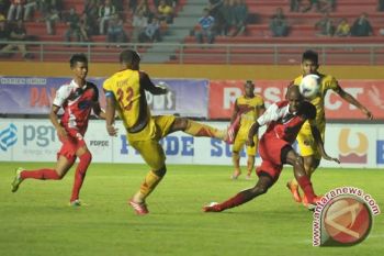 Sriwijaya FC menang tipis 2-1 atas Persijap 