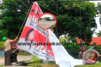 Penertiban Alat Peraga Kampanye Dimulai 21 Oktober