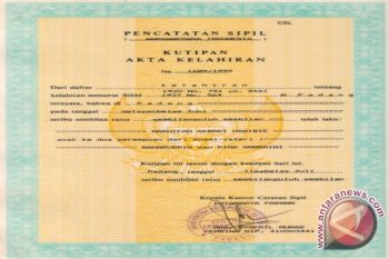 Sleman terbitkan 121 akta kelahiran gratis 