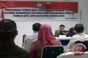 KPU Kembali Beri Bimtek Petugas KPPS 