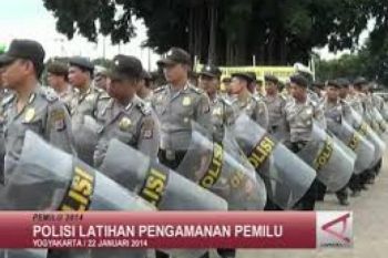 23.000 Polisi Polda Jateng Dikerahkan Amankan Pemilu