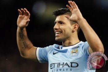 Manchester City tidak Diperkuat Aguero Sekitar Sebulan