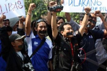 Wartawan Lereng Tidar Tolak Teror terhadap Pekerja Media 