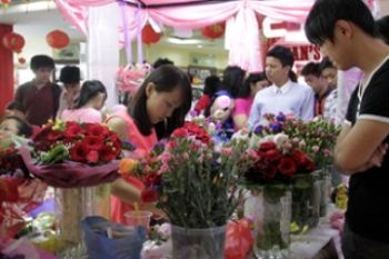 Bazar Valentine Batam/Joko Sulistyo