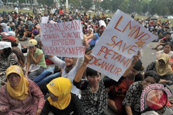 Polda kawal perjalanan petani Ogan Ilir ke Pemprov Sumsel