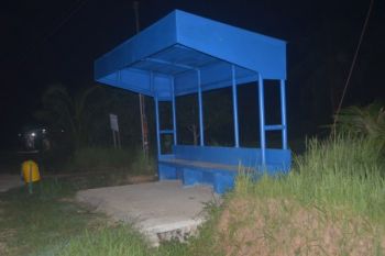 Dishubkominfo Mentawai Bangun Delapan Halte Bus