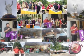 Singal resmikan Monumen Anugerah Yesus di Likupang