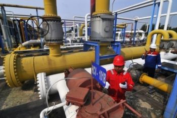 Enam Kontrak Gas Domestik Ditandatangani