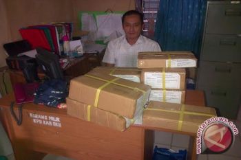 KPU OKU terima 42.789 segel kotak suara