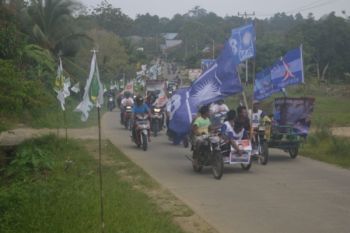 KPU Mentawai Gelar Pawai Kampanye Damai