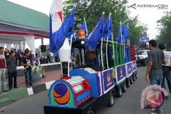Karnaval Sulteng Hanya Dihadiri Lima Ketua Parpol 