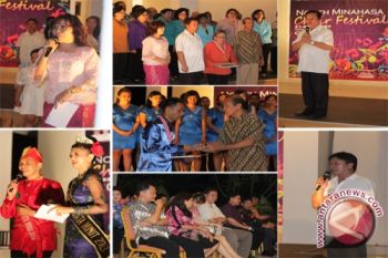 Singal resmi tutup "Festival Choir North Minahasa"