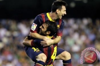 Messi Cetak Trigol Saat Barca Menang 7-0 Atas Osasuna