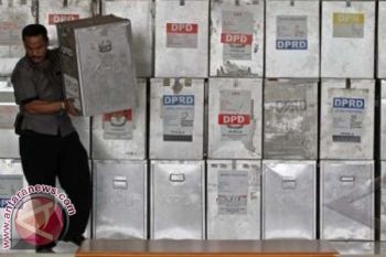 KPU Mamuju terima logistik pilkada 