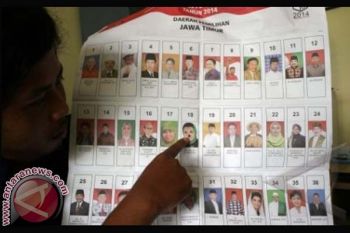 Pemilu - KPU Sulbar Ganti 16.110 Surat Suara Rusak 