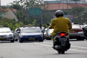 Demo Taksi Batam/Joko Sulistyo