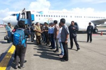 Presiden Mendarat di Batam