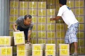 Surat Suara Batam Kurang/Joko Sulistyo