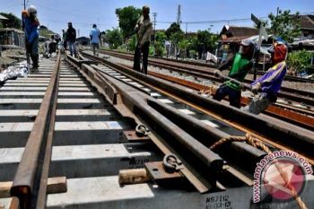  Wapres Tinjau Perkembangan  Pembangunan Jalur Ganda Semarang-Surabaya