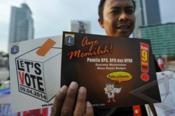 Mata Tenang, KPU Temanggung Sosialisasi Pemilu