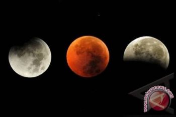 Gerhana bulan total dapat dilihat dari Yogyakarta