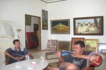 Pameran "Reuni" pelukis yang mengawali komunitas Borobudur  