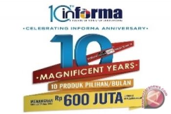 Rayakan HUT Informa dengan 10 produk menarik