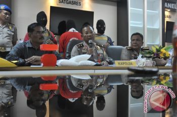 Polresta Palembang gelar hasil tangkapan tiga kg sabu