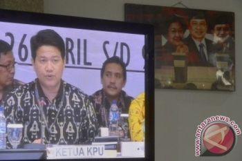 KPU : Hari Ini Dilakukan Rekapitulasi Lima Pprovinsi
