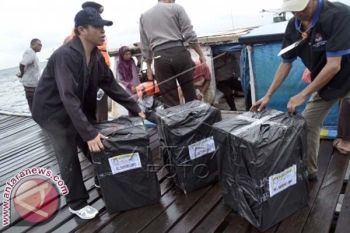 KPU Lutra kawal distribusi logistik di pegunungan 