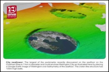 Greenhouse gas found rising from New Zealand seafloor
