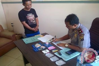 Polres OKU ringkus bandar sabu 