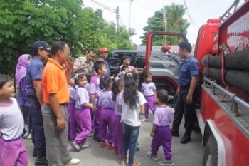 BPBD Sosialisasi Penanggulangan Bencana kepada Murid TK
