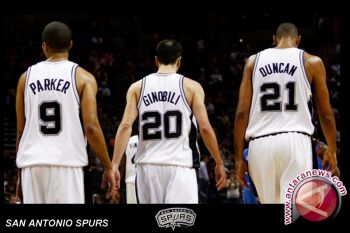 Spurs Melesat Tinggalkan Thunder 112-77 Di Game 2