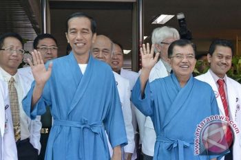 Jokowi-JK Sudah Selesai Jalani Tes Kesehatan