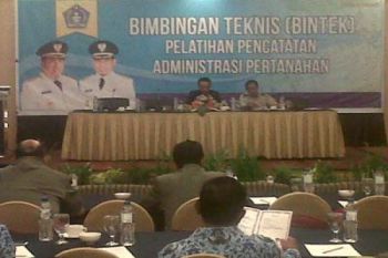 Pemkot Kendari Gelar Bimtek Pelatihan Adminitrasi Pertanahan