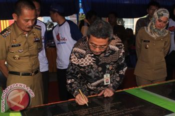 Sosialisasi pajak di HUT Luwu Utara