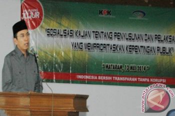 NTB berharap KPK dampingi penyusunan APBD pro-rakyat