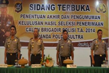 Kapolda: Kelulusan Bintara Polri Sultra 2014 Murni