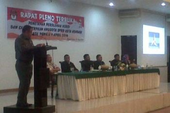 KPU Kendari Tetapkan 35 Anggota DPRD Terpilih 