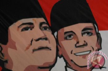 Pedagang Pasar Mangkang Saweran Dukung Prabowo-Hatta