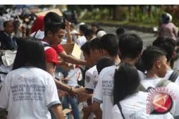 Pilpres- Relawan Jokowi-JK Jalan Santai