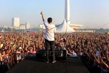 PDIP Tegaskan Massa Sukarela Hadiri Gerak Jalan