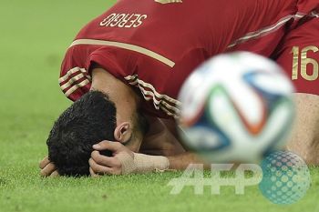 Del Bosque Ratapi Hari Menyedihkan Spanyol
