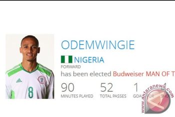 Nigeria Taklukkan Bosnia 1-0