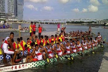  Indonesia Rebut  Perak Kejuaraan Asia Perahu Naga 