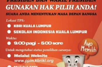 KBRI Harapkan Jumlah WNI Ikut Pilpres Meningkat
